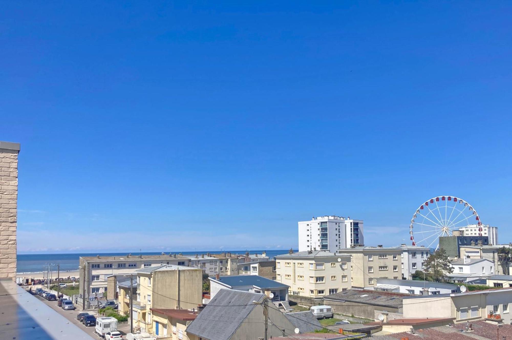 Rooftop Terrasse Vue Phare Et Mer Berck 외부 사진